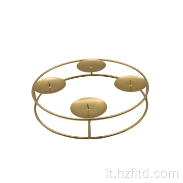 Golden Wire New Technology Light Candle Porta